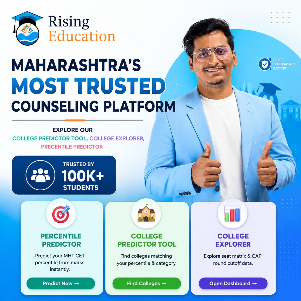Maharashtra's Most Trusted Counseling Platform - Rising Education